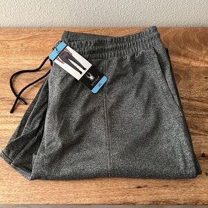 Men’s Spyder Gray Athletic Pants